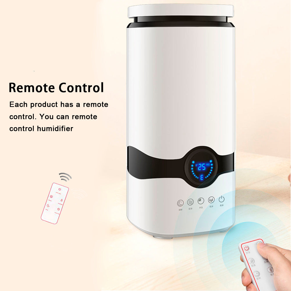 Smart Humidifier Household Mute Bedroom Sprayer Humidifying Large Mist Air Purifier