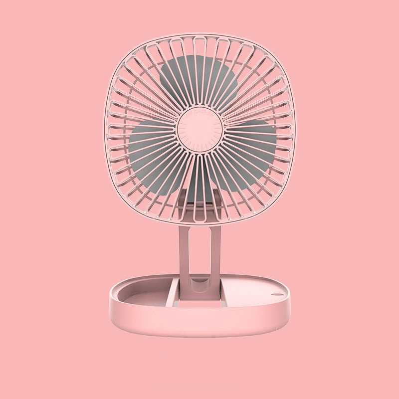 Small Portable Air Conditioning Appliances Foldable Electric Fan USB Rechargeable Desktop Fans