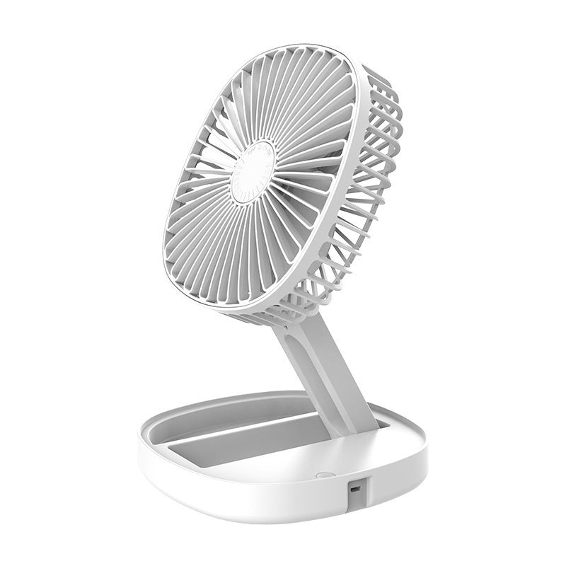 Small Portable Air Conditioning Appliances Foldable Electric Fan USB Rechargeable Desktop Fans