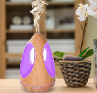 550ML Creative Air Humidifier Aroma Essential Oil Diffuser Cool Mist with Colorful LED Light