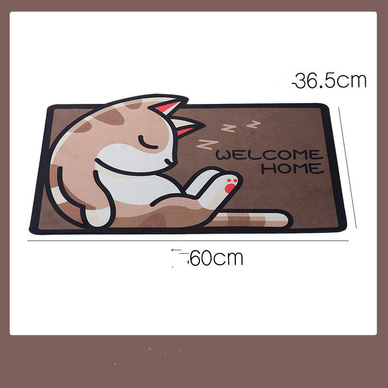 Cartoon Welcome Entrance Doormats Carpets Rugs For Home Bath