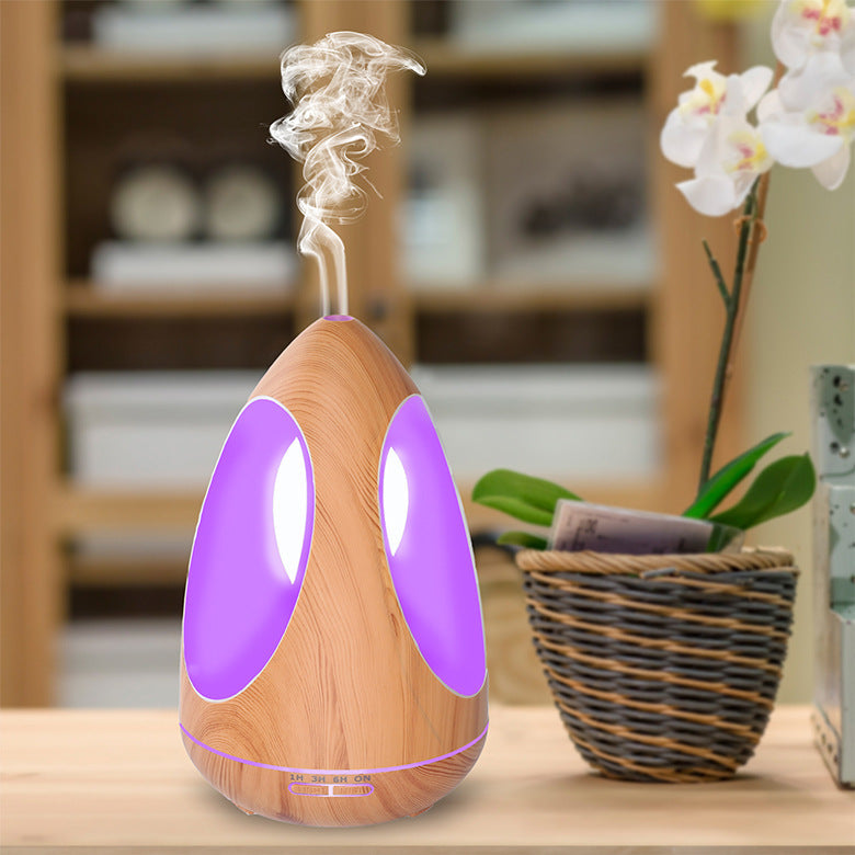 550ML Creative Air Humidifier Aroma Essential Oil Diffuser Cool Mist with Colorful LED Light