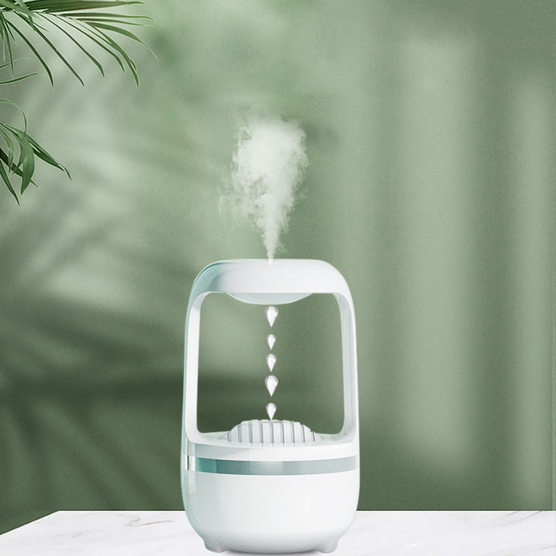 Anti Gravity Humidifier Water Drop Backflow Aromatherapy Machine Large Capacity