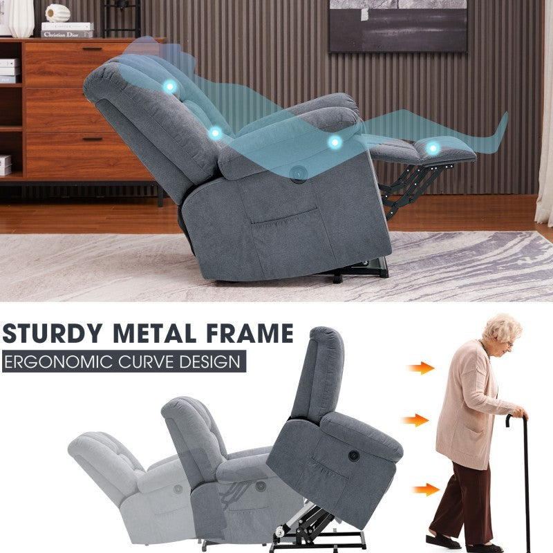 Single Electric Massage Multi-functional Recliner Living Room/bedroom