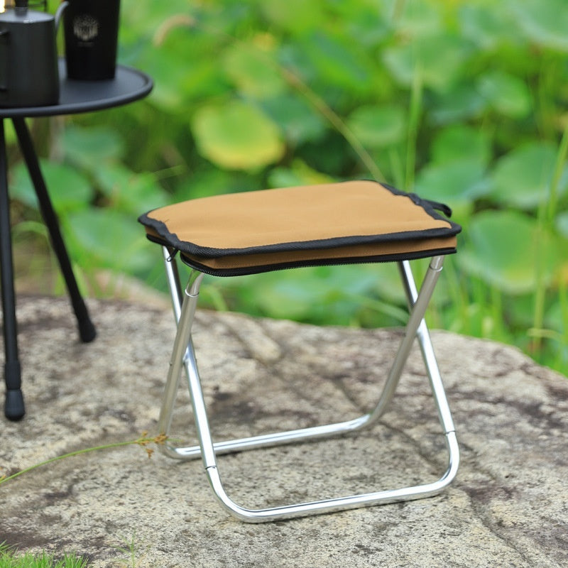 Ultra-light Portable Small Chair Folding Stool Aluminum Alloy Folding Stool