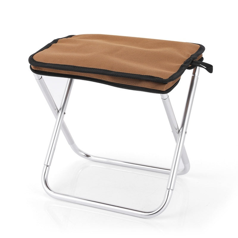 Ultra-light Portable Small Chair Folding Stool Aluminum Alloy Folding Stool